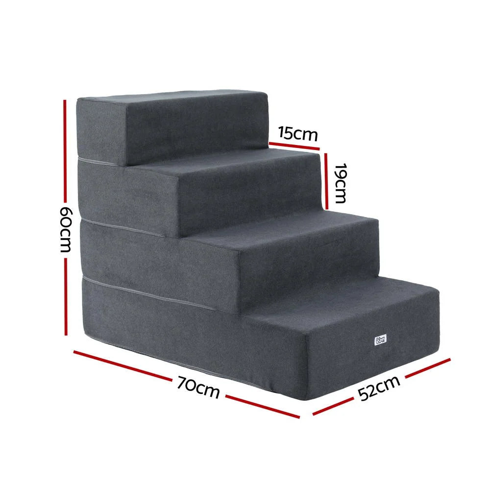 Dog Ramp Foam Dog Cover Stairs Portable Cat Ladder for Sofa
