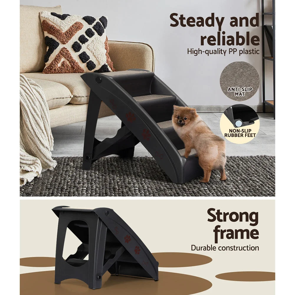 Dog Ramp Steps for Bed Sofa Car Pet Stairs Ladder Portable