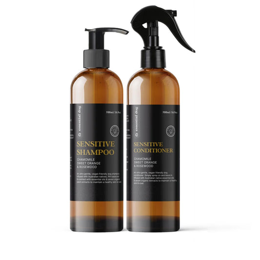 Dog Shampoo & Conditioner Natural Sensitive 2-Pack