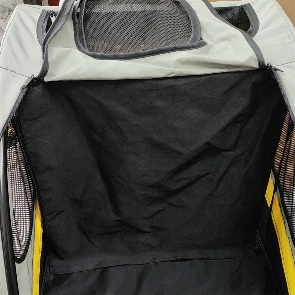 Dog Stroller w Divider Foldable Pet