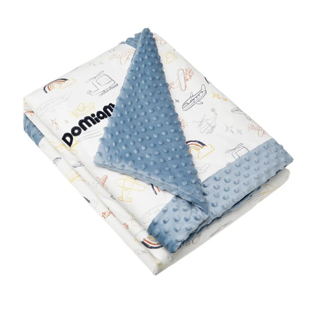 Domimia Thick Padded Minky Cotton Kids Blanket - 2.5 tog-1973194204733640711