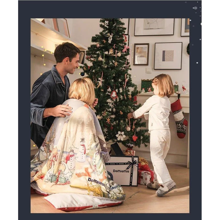 Domimia Thick Padded Minky Dot Cotton Kids Blanket 2.5tog-Limited Edition-1973194203743784962