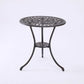 Dominique Cast Aluminium Bistro Set 2 Seater