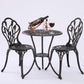Dominique Cast Aluminium Bistro Set 2 Seater