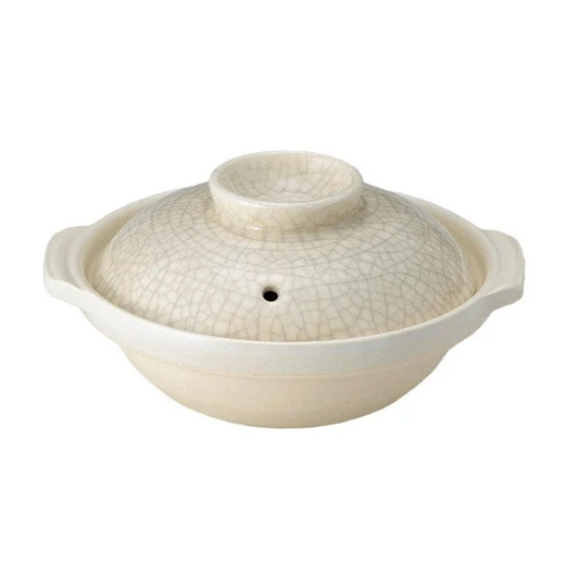 Donabe Japanese Ginpo 31cm Clay Pot Ceramic Hot Pot