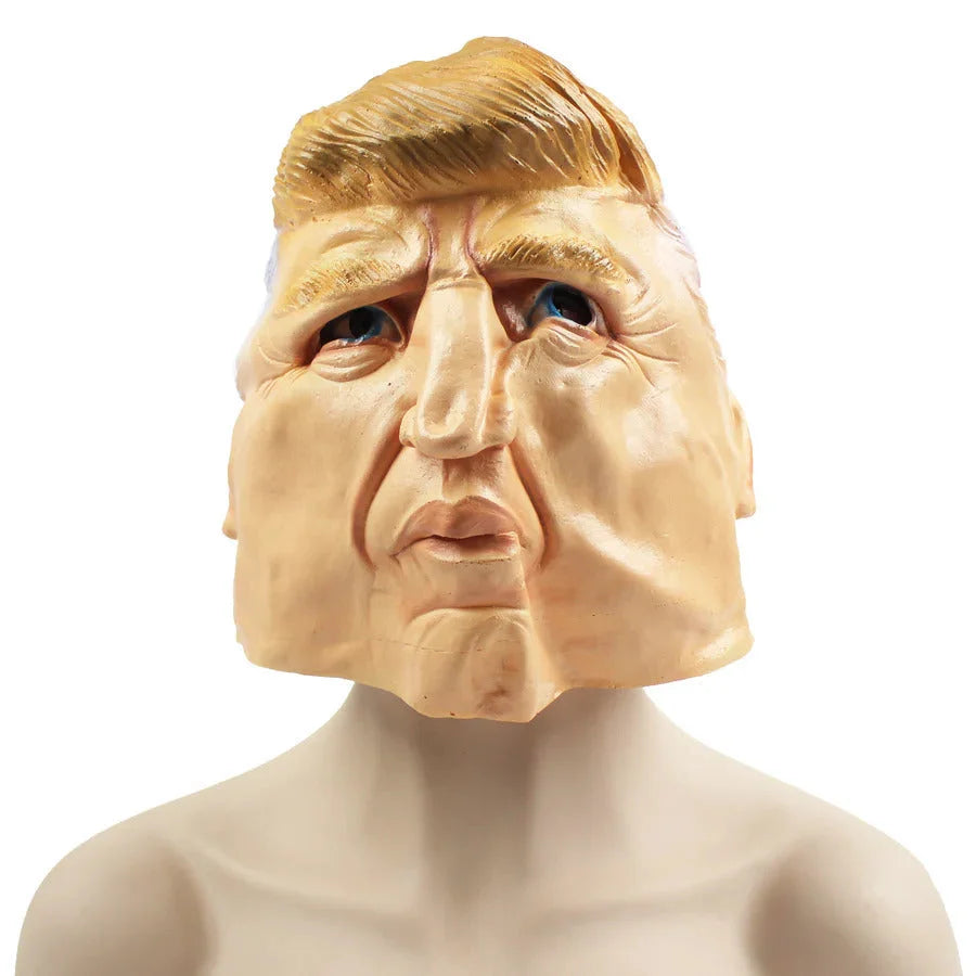 Donald Trump Mask Costume Party Celebrity Rubber Latex Mask