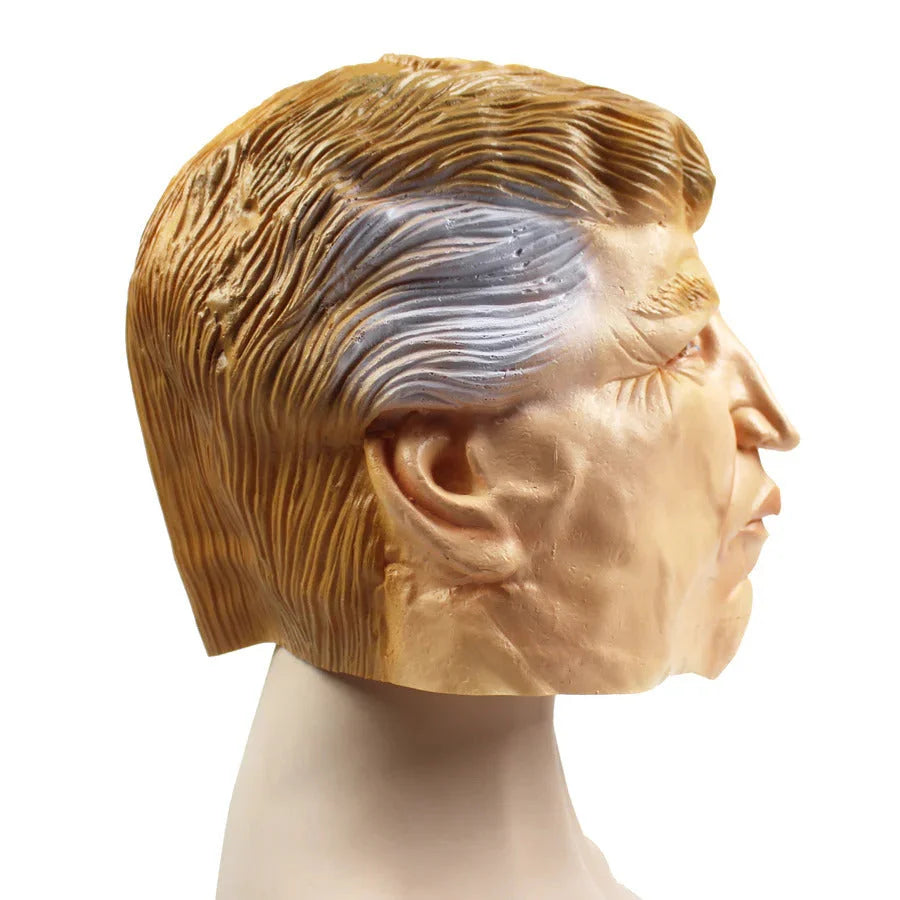 Donald Trump Mask Costume Party Celebrity Rubber Latex Mask