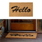 Door Mat PVC Backed J.Elliot Home Hello Printed - Home &