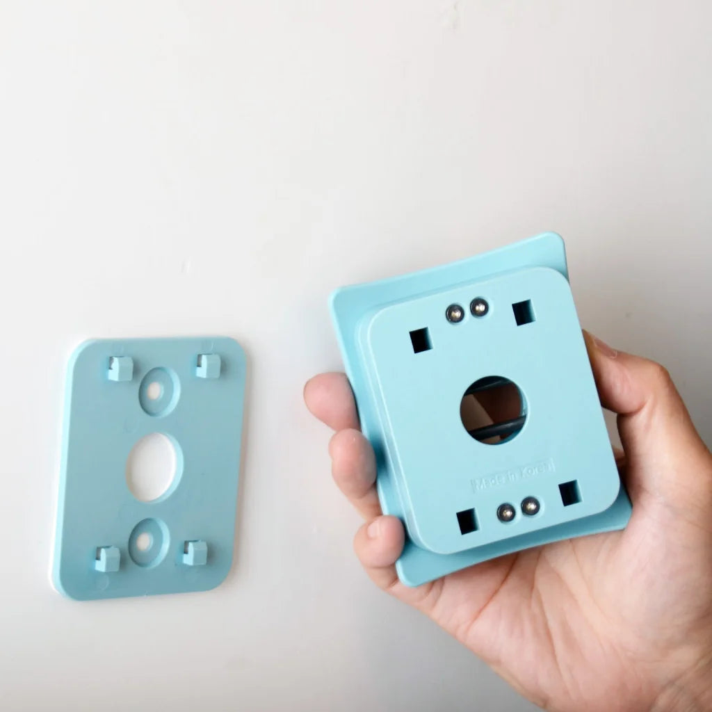 Door Stopper Wall Mount Adhesive Catch Hole 4X - Pink