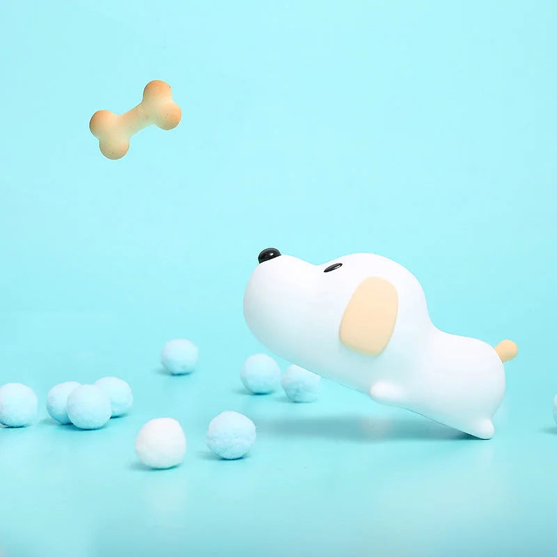 Dopey Dog Children’s Silicone Night Light with Tap Control
