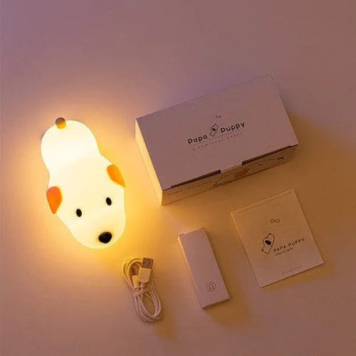 Dopey Dog Children’s Silicone Night Light with Tap Control