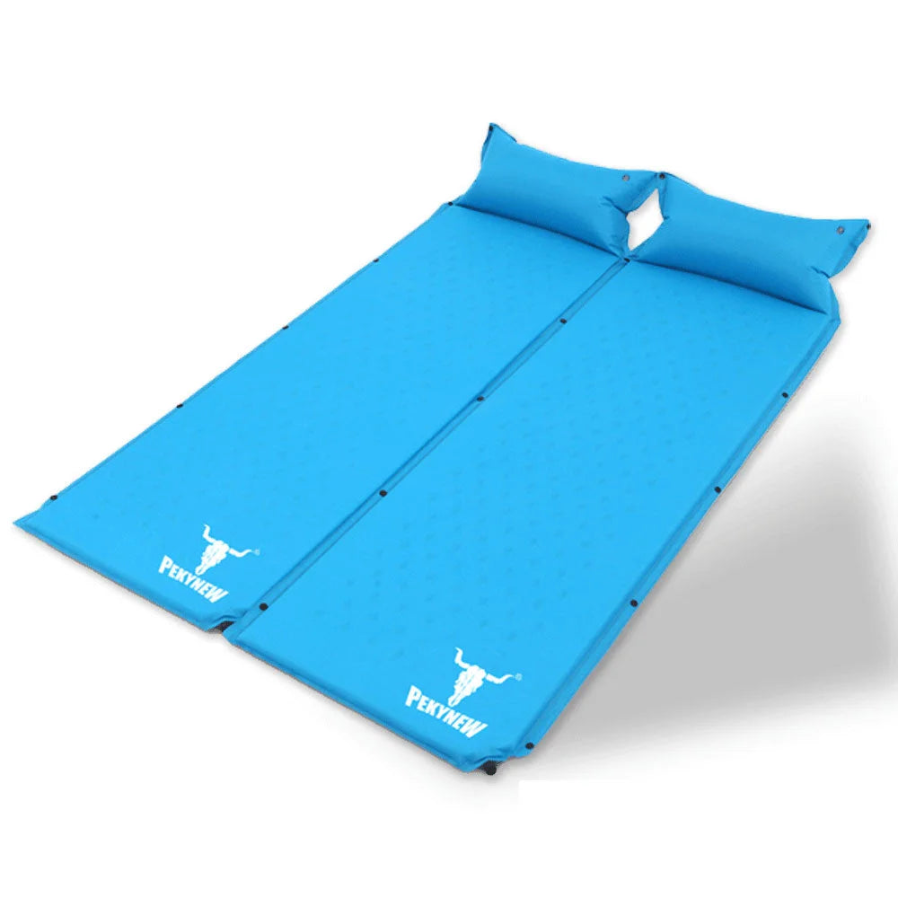 Double Air Bed Self Inflating Mattress Sleeping Mat Camping