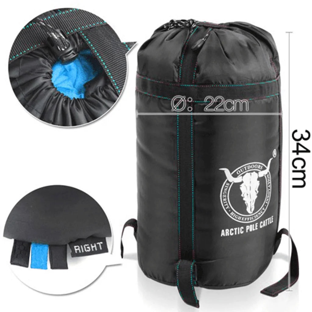 Double Camping Envelope Twin Sleeping Bag Thermal Tent