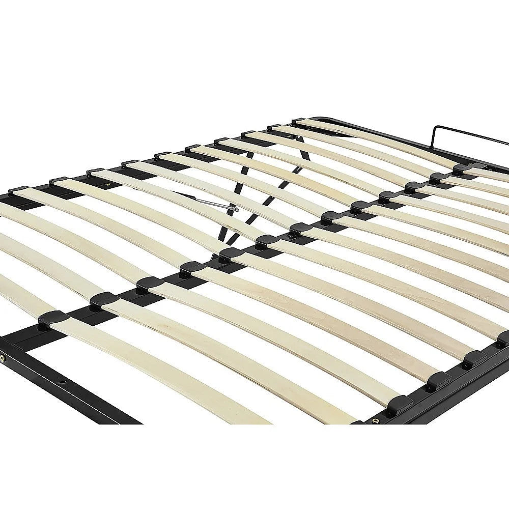 Double Gas Lift Bed Mechanism with Frame – Storage Platform