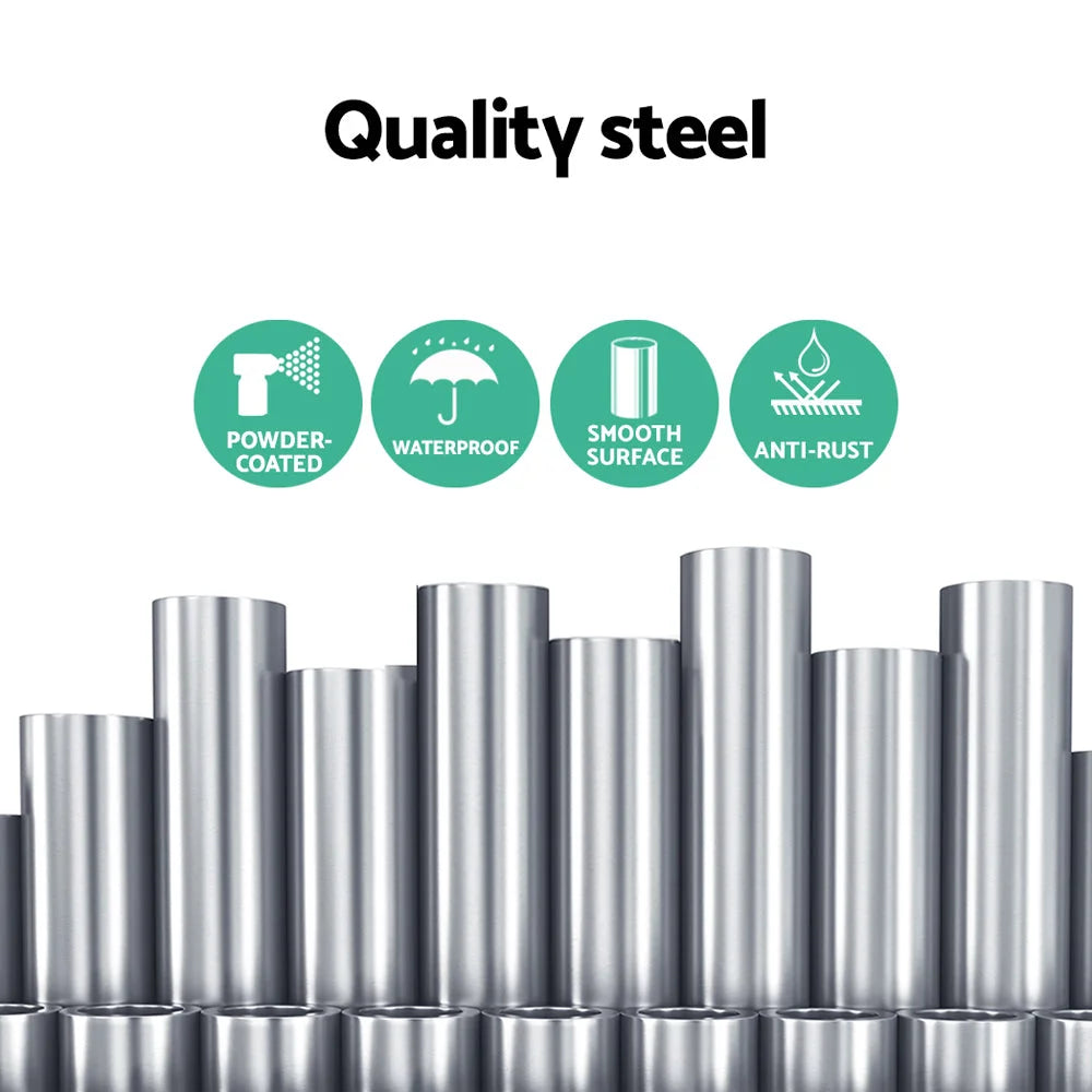 Double Hammock Chair Stand Steel Frame 2 Person Outdoor