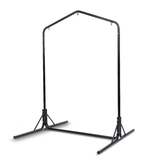 Double Hammock Chair Stand Steel Frame 2 Person Outdoor