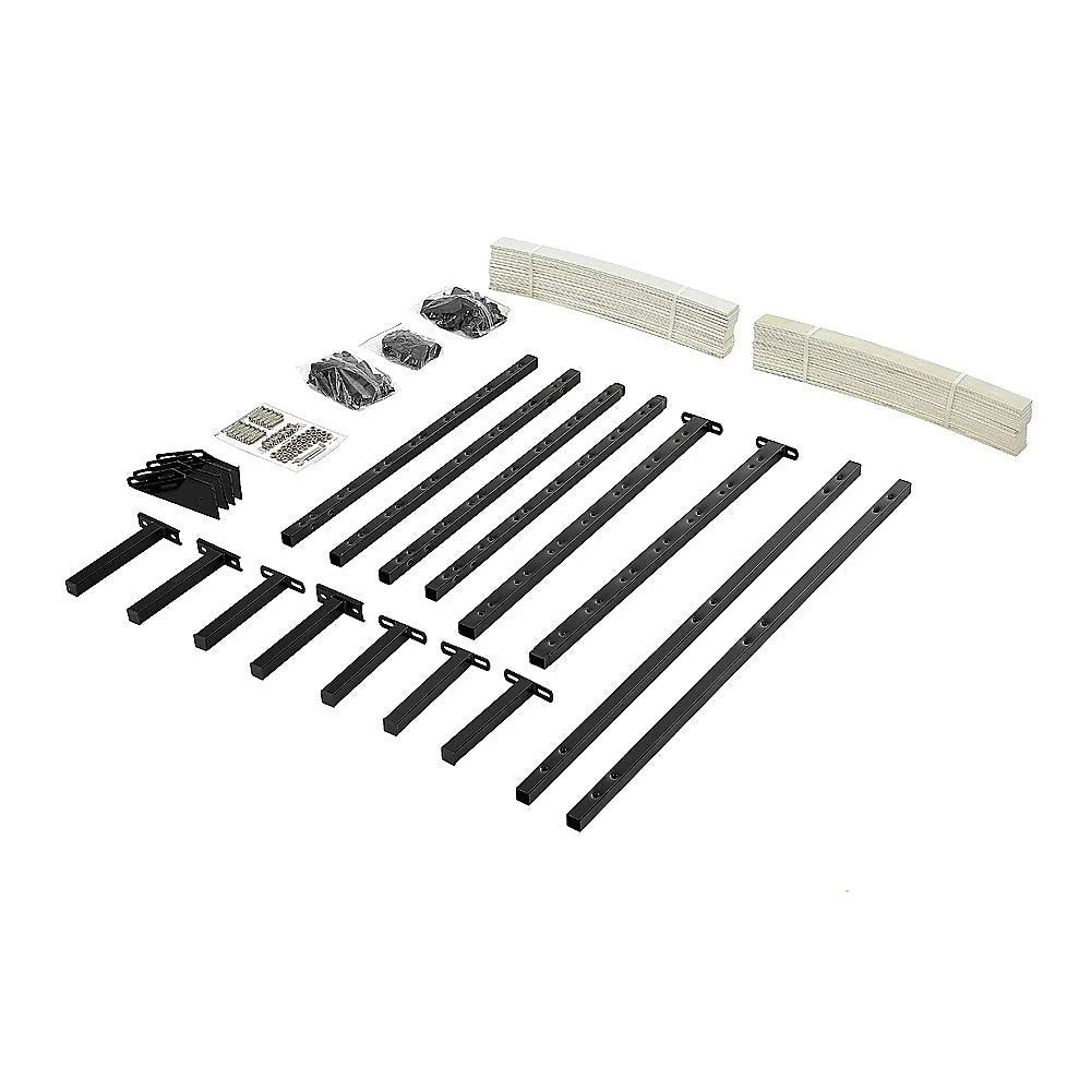 Double Metal Bed Frame - Furniture > Bedroom > Beds & Bed