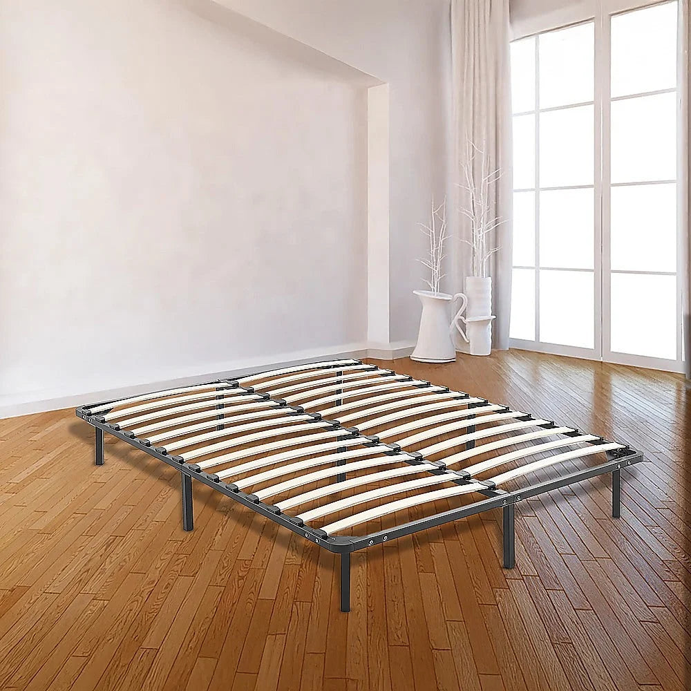 Double Metal Bed Frame - Furniture > Bedroom > Beds & Bed
