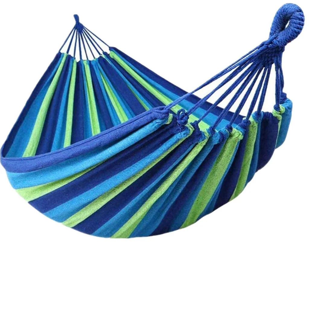 Double Outdoor Hammock 260x150cm with Straps for Camping