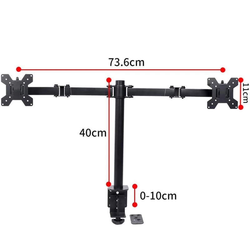 Double Screen Desktop Monitor Stand lifting bracket appliances TV