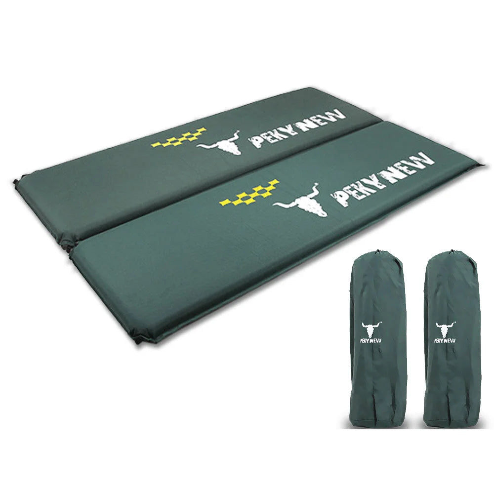 Double Self Inflating Joinable Mat Pad Air Bed Camping