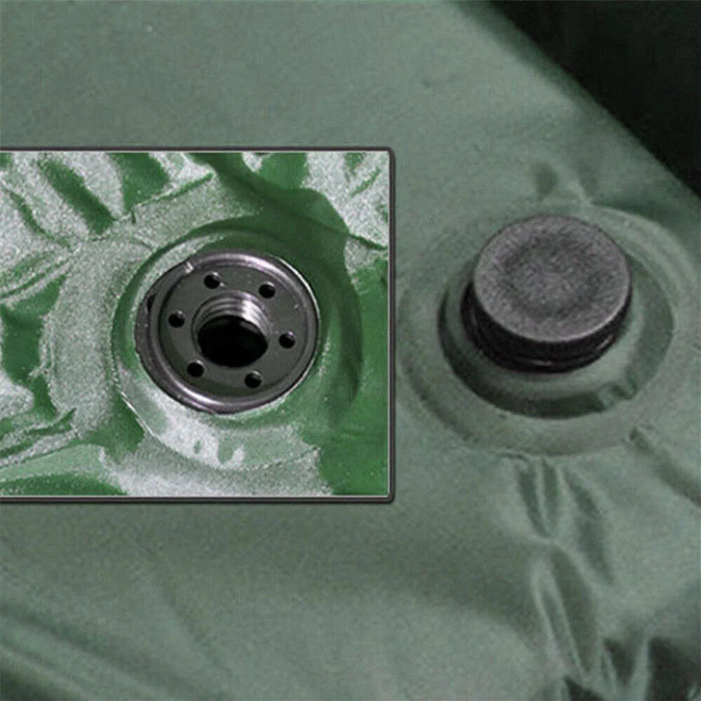 Double Self Inflating Mattress Camping Hiking Airbed Camp