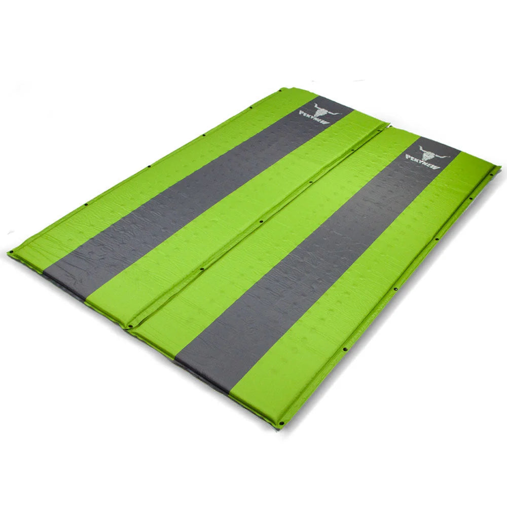 Double Self Inflating Mattress Sleeping Mat Air Bed Camping