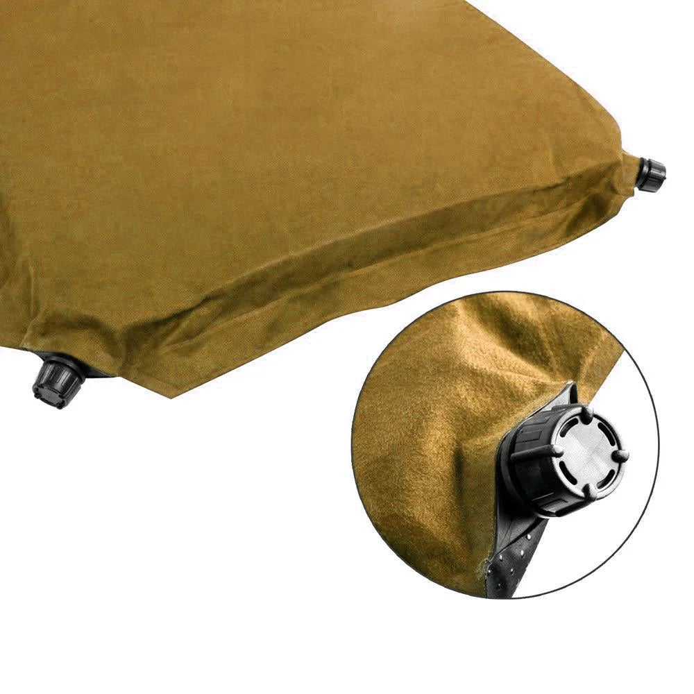 Double Self Inflating Mattress Sleeping Sedue Mat Air Bed