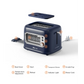 Double Slots Bread Toaster with Glass Window BEAR DSL-C02X1