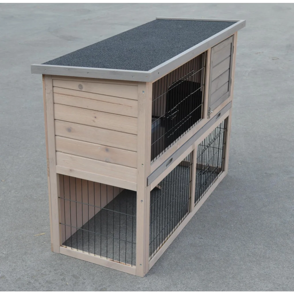 Double Storey Rabbit Hutch Guinea Pig Cage Ferret Cage