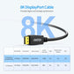 DP to DP Cable CHOETECH XDD01 2M 8K 60Hz