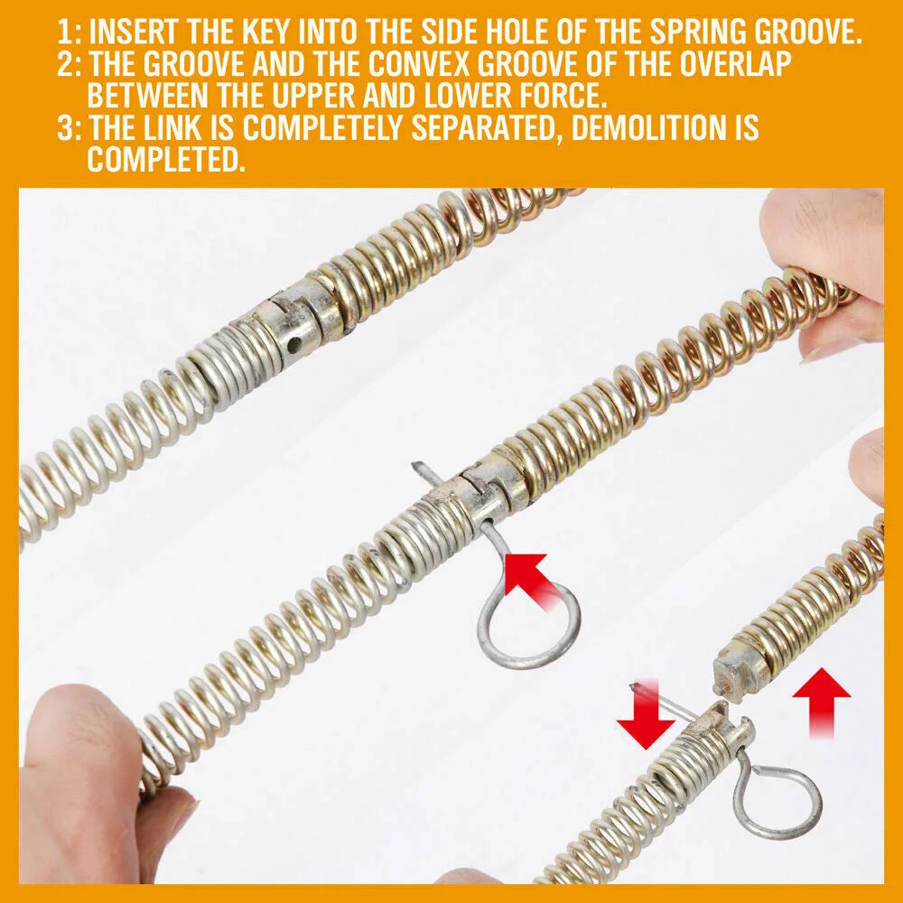 Drain Cleaner 400W Eel Rigid Plumbing Sewerage Pipe Machine