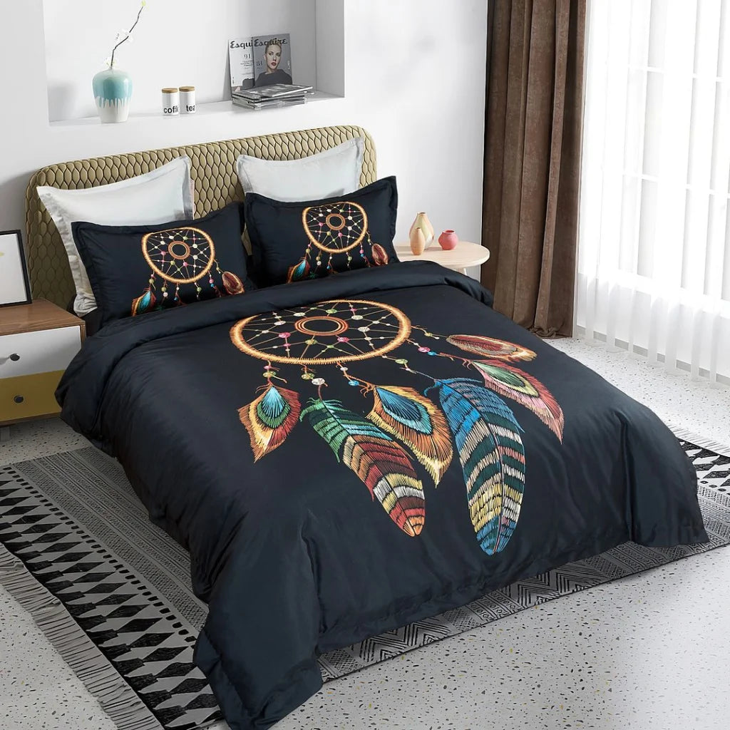 Dream Catcher Quilt Cover Set - King Size - Home & Garden