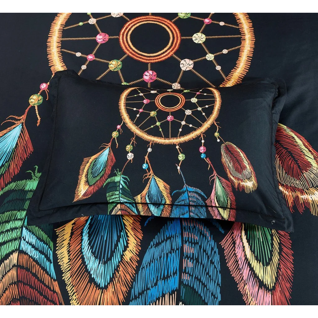 Dream Catcher Quilt Cover Set - King Size - Home & Garden