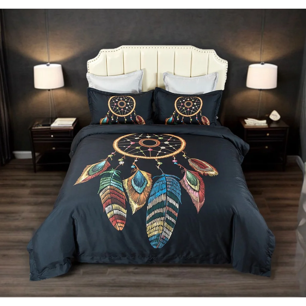Dream Catcher Quilt Cover Set - Queen Size - Home & Garden