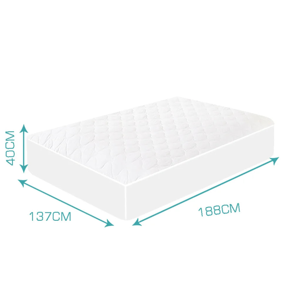 DreamZ Fitted Waterproof Bed Mattress Protector Double-1973193849090215938