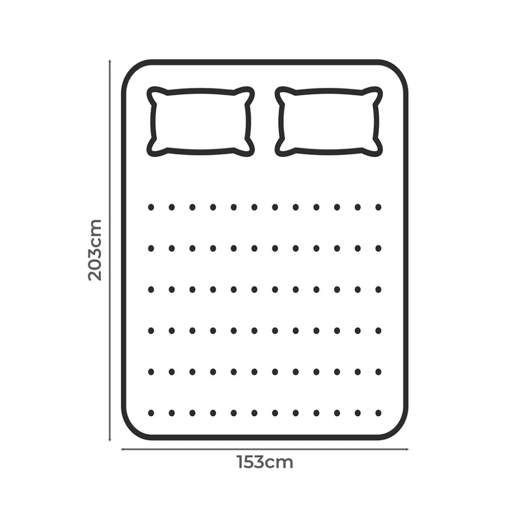 Dreamz Pillowtop Mattress Topper thickness 5cm-1973193431572418562