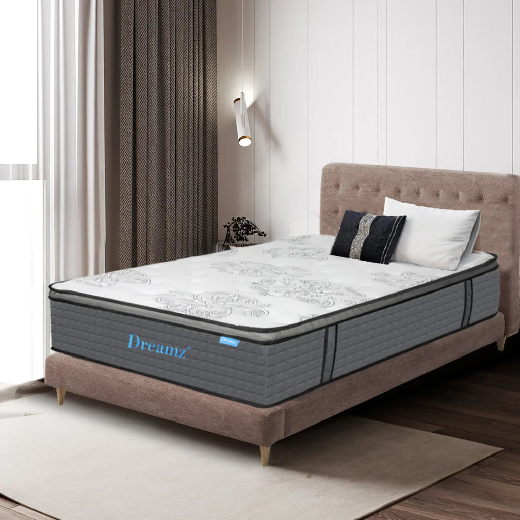 Dreamz Spring Mattress Bed Pocket Egg King Single-1975420367304527878