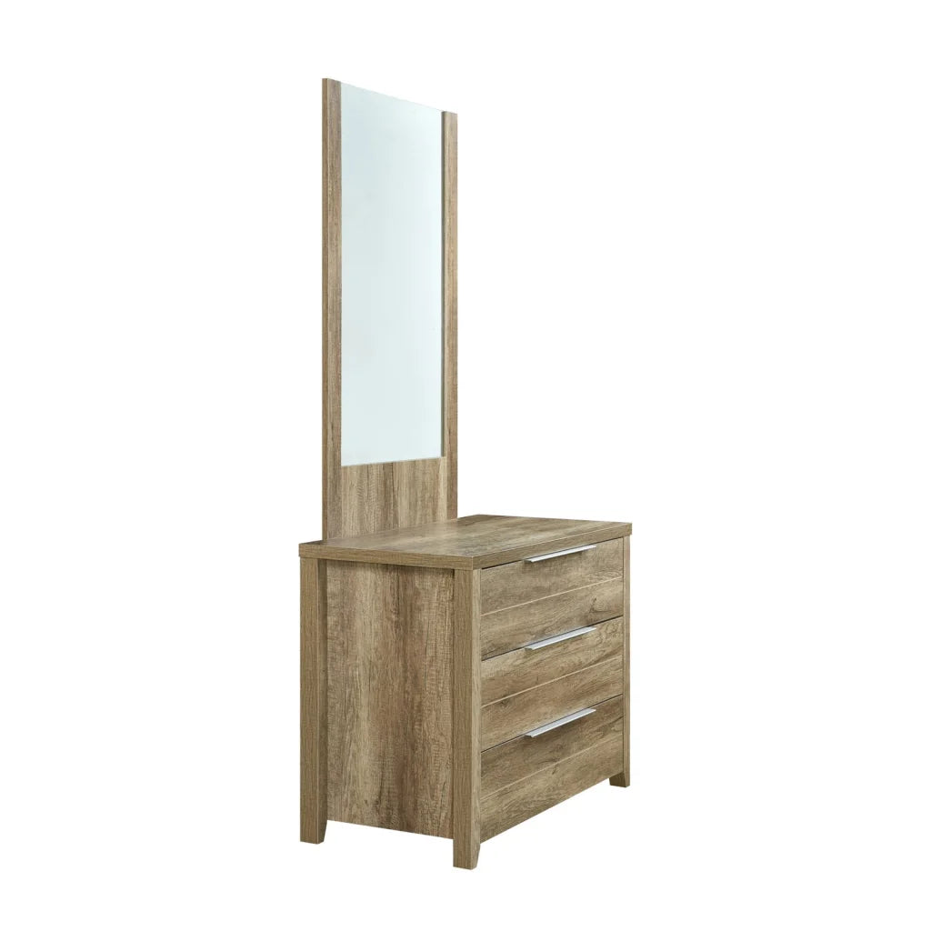 Dresser Cielo 3 Drawers - Oak Colour - Bedroom