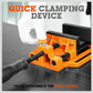Drill Press Bench Vice 90mm Quick Release Clamp Jaw
