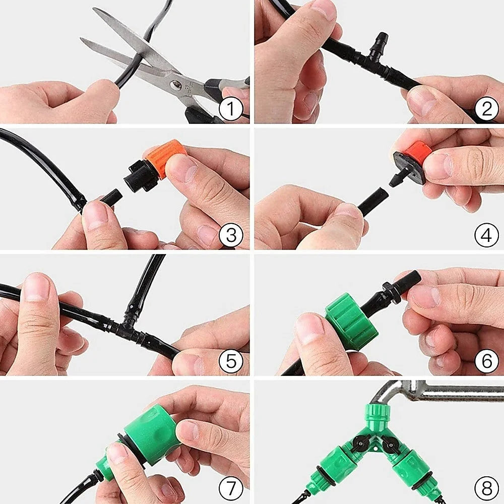 Drip Irrigation System Plant Self Watering Garden Hose