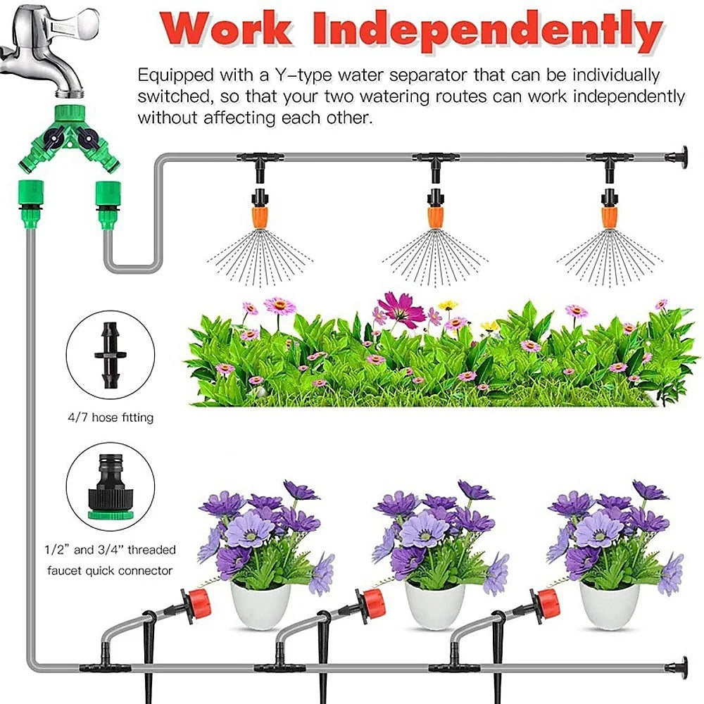 Drip Irrigation System Plant Self Watering Garden Hose