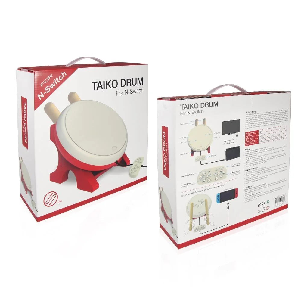 Drum Sticks Controller Kit For Nintendo Switch - Compact And Versatile-1915198423246704648