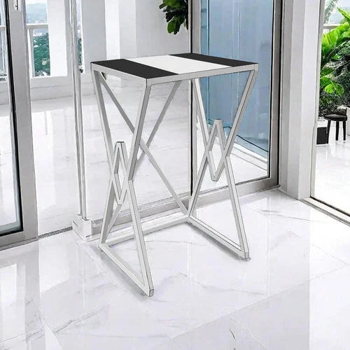 Dryer stand shelf with display shelves and support legs