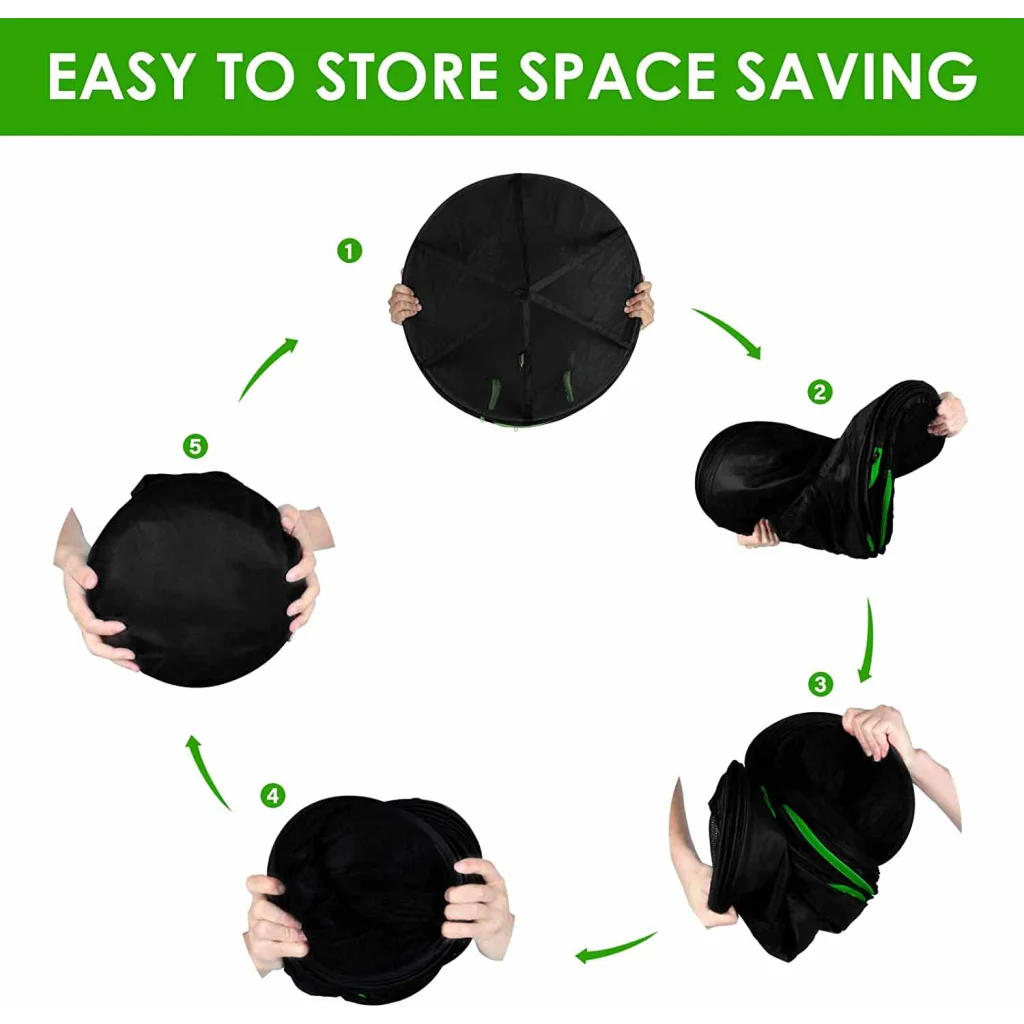 Drying Rack 6-Layer 120cm Foldable Herb Vegetable Fruit