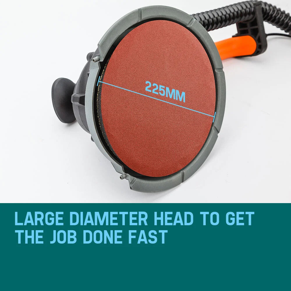 Drywall Sander Plaster Automatic Wall Gyprock Vacuum System