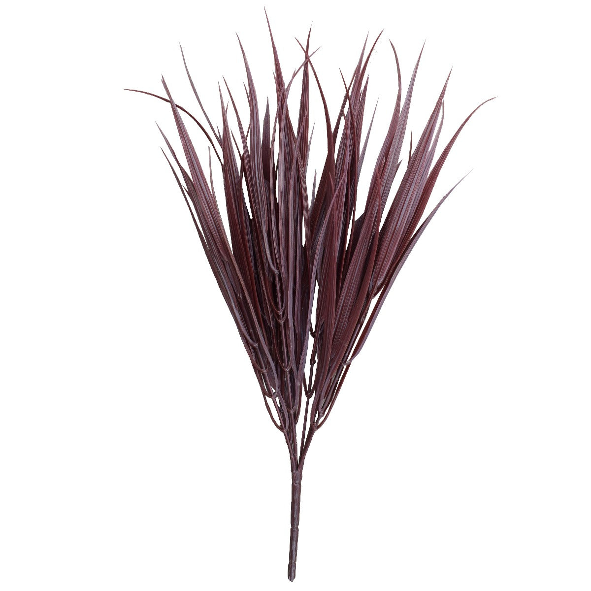 Dark Red Grass Stem UV Resistant - 35cm Long