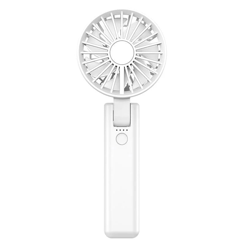Dual-Blade Portable Neck Fan - Rechargeable USB Fan