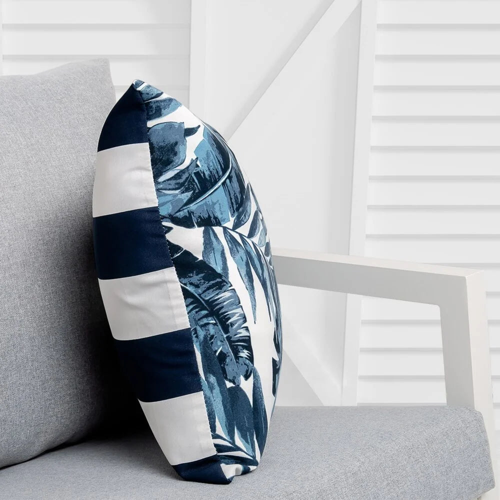 Dual-Sided Square Outdoor Throw Pillow - Home & Garden