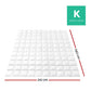 Duck Down Quilt Lightweight King Size - Giselle Bedding